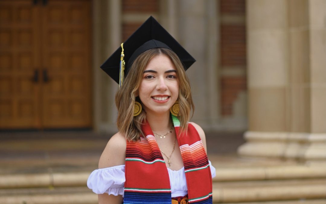 Hispanic Heritage Month Spotlight: Michelle Fausto, Two-time Recipient of the Castro/Falk Scholarship, First-Generation College Graduate