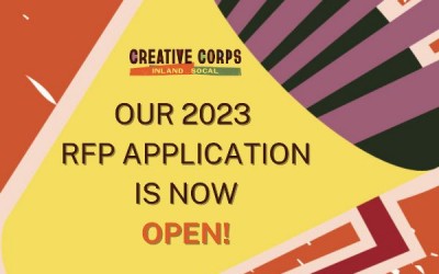 Creative Corps Inland SoCal Announces Request for Proposals