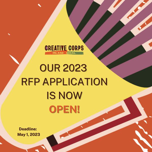 Creative Corps Inland SoCal Announces Request for Proposals